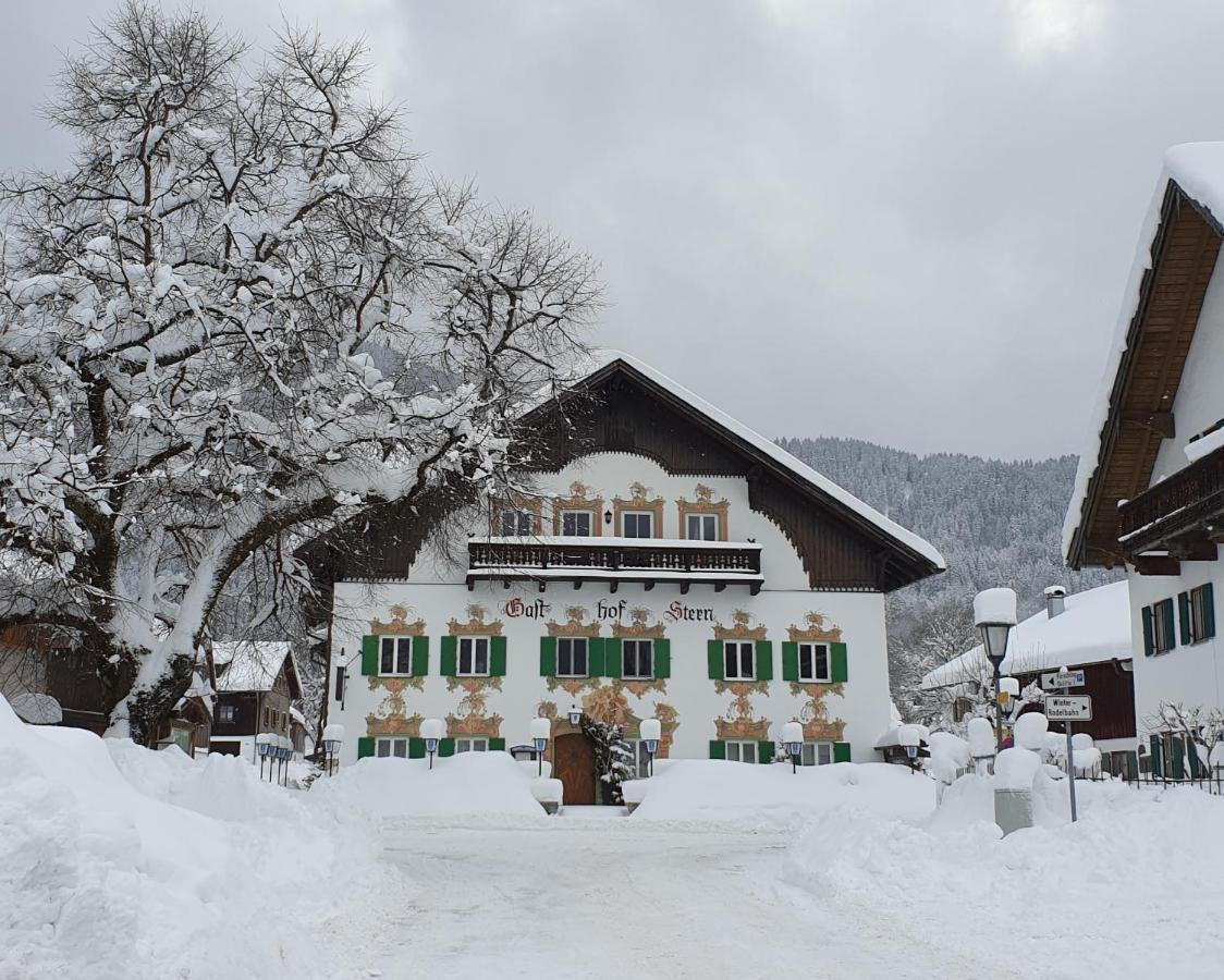 Ferienwohnungen Im Gasthof Stern Inklusive Koenigscard Unterammergau Dış mekan fotoğraf